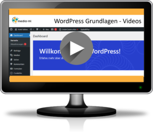 WordPress: Grundlagen - Lernvideos (Download zip-Datei)