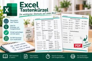 Excel Tastenkombinationen – Kostenloses Lernmaterial (PDF)