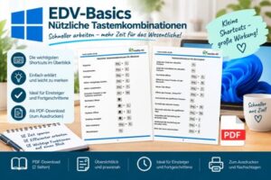 Windows Tastenkombinationen – Kostenloses Lernmaterial (PDF)