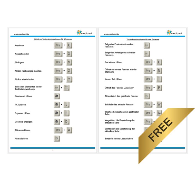 Nützliche Tastenkombinationen für Windows