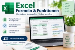 Excel Formeln & Funktionen – Live-Online-Kurs