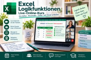 Excel Logik Funktionen live im Kurs lernen
